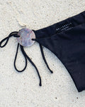 MOON SHELL BOTTOM — BLACK L