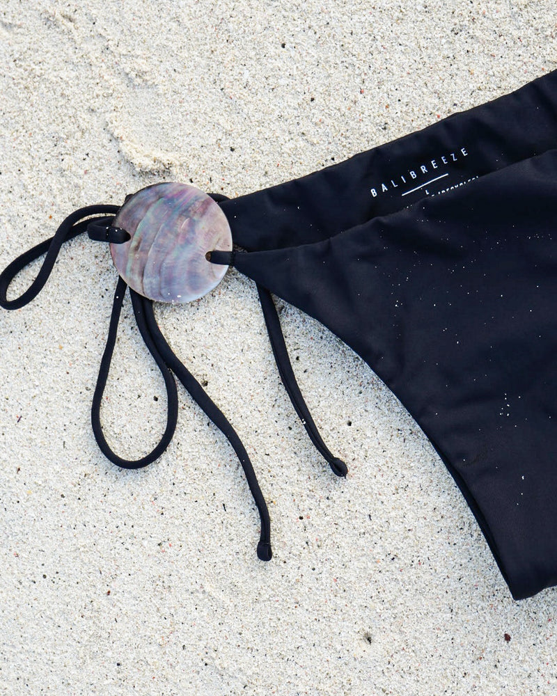 MOON SHELL BOTTOM — BLACK L