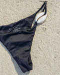 LARGE COWRIE BOTTOM — BLACK L