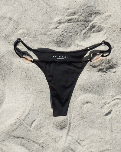 LARGE COWRIE BOTTOM — BLACK S