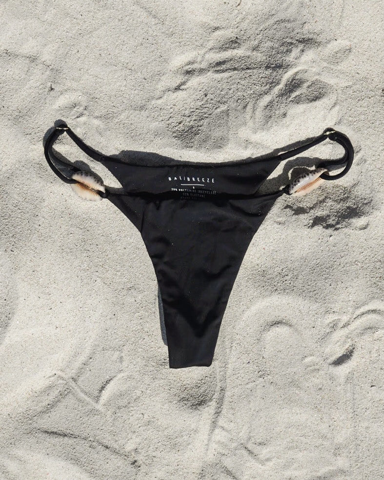 LARGE COWRIE BOTTOM — BLACK S