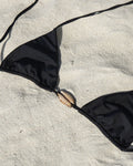 COWRIE SHELL TRIANGLE TOP — BLACK M