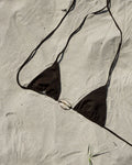 COWRIE SHELL TRIANGLE TOP — COCOA S