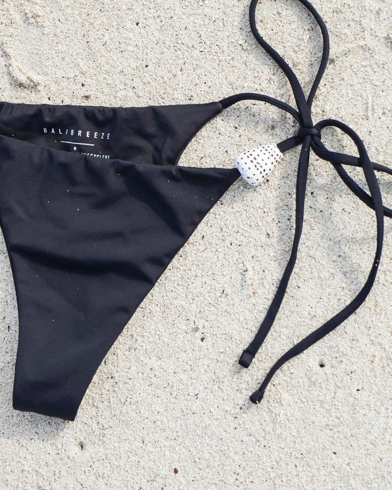 SPOTTED CONE BOTTOM — BLACK M