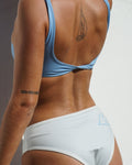 BALANGAN baby blue top