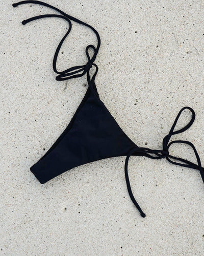 CLASSIC TIE BOTTOM — BLACK S