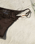 COWRIE SHELL BIKINI BOTTOM — COCOA L