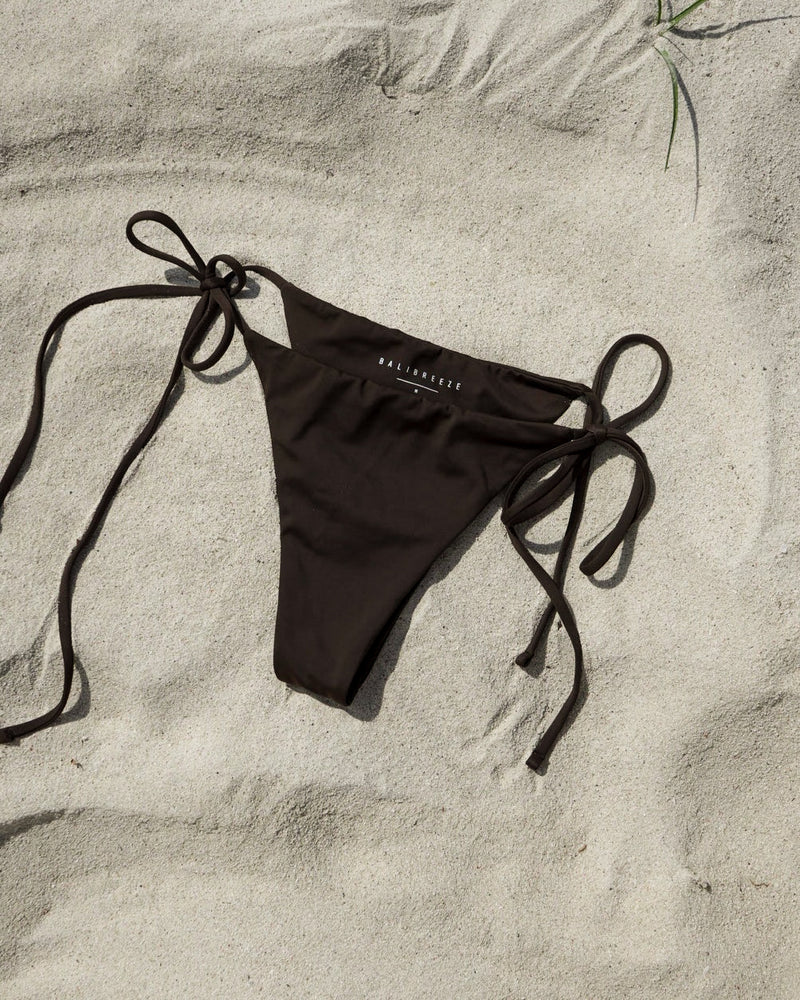 COCOA TIE-SIDE BIKINI BOTTOM M