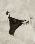 COWRIE SHELL BIKINI BOTTOM — COCOA L