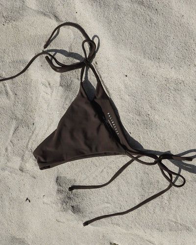 COCOA TIE-SIDE BIKINI BOTTOM S