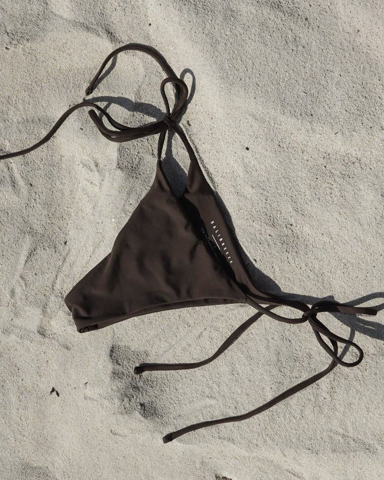 COCOA TIE-SIDE BIKINI BOTTOM S