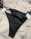 SPIRAL SHELL BOTTOM — BLACK S